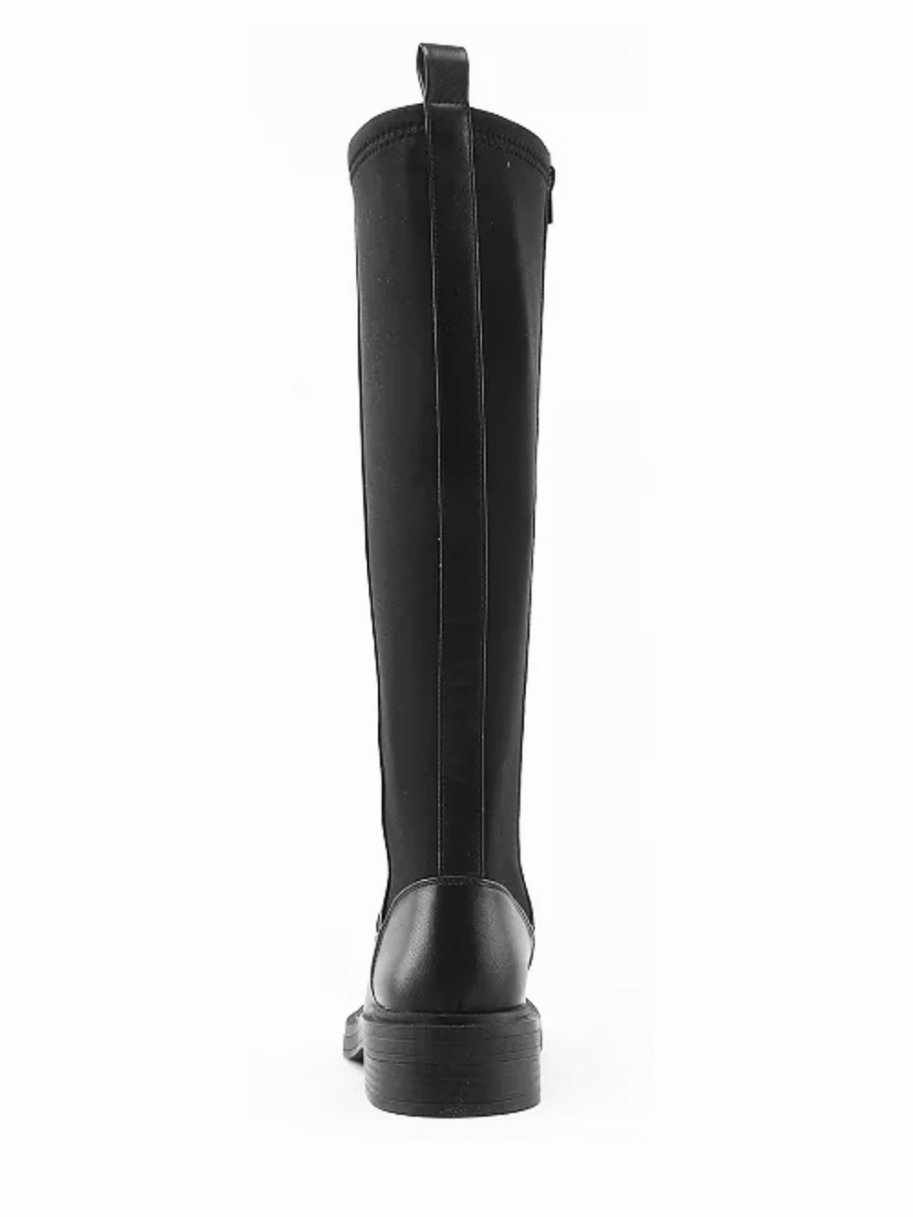 Kenneth Cole Reaction Anabelle Tall Rubber Sole Stacked Heel Riding Boot Size 12 - Picture 3 of 10